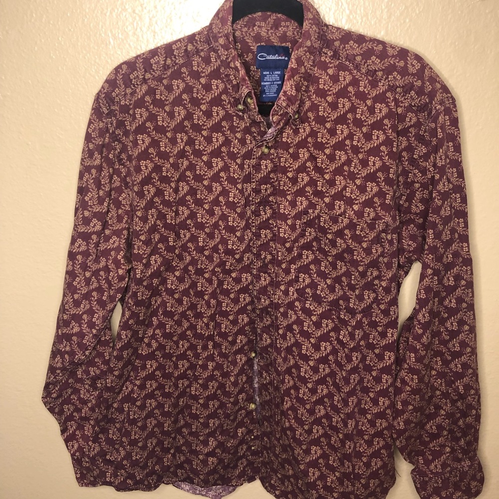 Vintage Fall Button Down